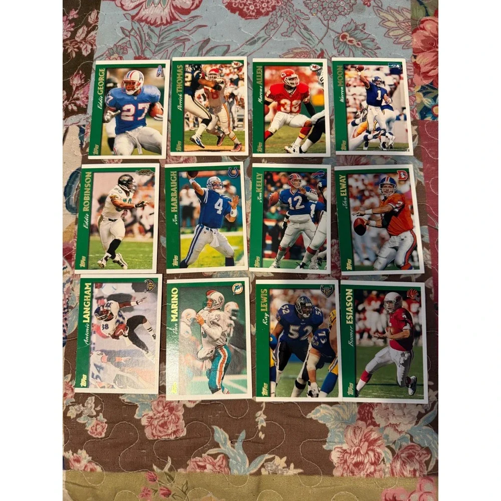 1997 Topps NFL Football Complete Set 415 Cards Hall of Fame Class of 97 Box